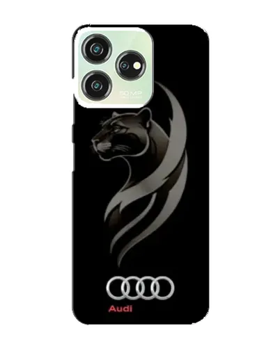 Чехол для ZTE Blade V50 с картинкой «Графика — пантера и Audi» Чехол для ZTE Blade V50 с картинкой «Графика — пантера и Audi»