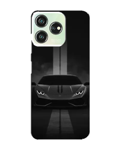 Чехол для ZTE Blade V50 с картинкой «Lamborghini симметрия дорог»