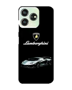 Чехол для ZTE Blade V50 с картинкой «Логотип Lamborghini классика»