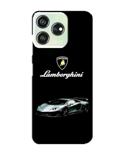 Чехол для ZTE Blade V50 с картинкой «Логотип Lamborghini классика»