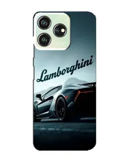 Чехол для ZTE Blade V50 с картинкой «Классическая надпись Lamborghini»