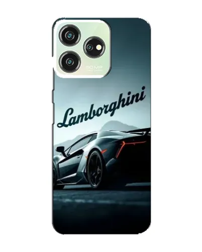Чехол для ZTE Blade V50 с картинкой «Классическая надпись Lamborghini»