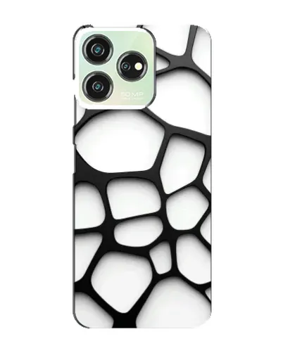 Чехол для ZTE Blade V50 с картинкой «Белая объемная сетка» Чехол для ZTE Blade V50 с картинкой «Белая объемная сетка»