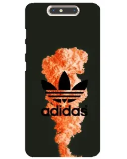 Чехол для ZTE Blade V8 с картинкой «Оранжевый дым Adidas» Чехол для ZTE Blade V8 с картинкой «Оранжевый дым Adidas»