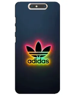 Чехол для ZTE Blade V8 с картинкой «Неоновый Adidas» Чехол для ZTE Blade V8 с картинкой «Неоновый Adidas»
