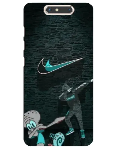 Чехол для ZTE Blade V8 с картинкой «Спортивный арт Nike»