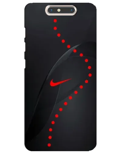 Чехол для ZTE Blade V8 с картинкой «Абстрактный дизайн Nike»