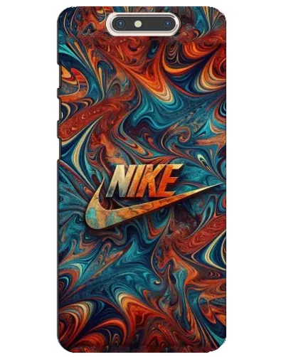 Чехол для ZTE Blade V8 с картинкой «Nike в абстракции»