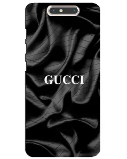 Чехол для ZTE Blade V8 с картинкой «Gucci — шелковые волны»