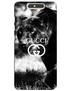 Чехол для ZTE Blade V8 с картинкой «Gucci — дикая природа»
