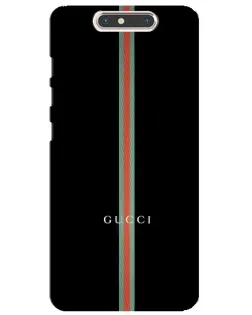 Чехол для ZTE Blade V8 с картинкой «Gucci — строгая линия»