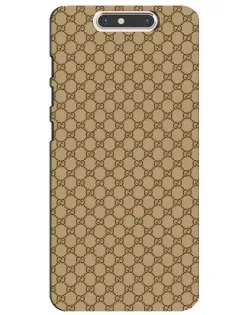 Чехол для ZTE Blade V8 с картинкой «Gucci — классический беж»