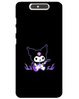 Чехол для ZTE Blade V8 с картинкой «Электрическая Kuromi»