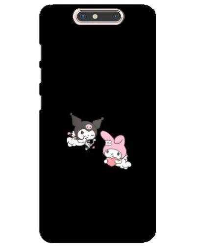 Чехол для ZTE Blade V8 с картинкой «My Melody и Kuromi»