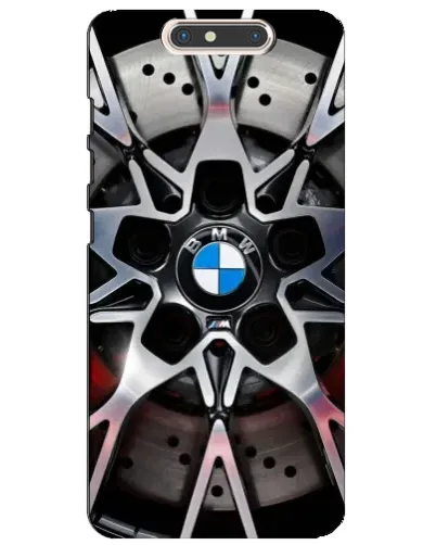 Чехол для ZTE Blade V8 с картинкой «BMW — деталь диска»