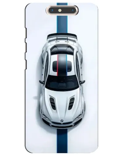Чехол для ZTE Blade V8 с картинкой «Вид сверху — BMW M»