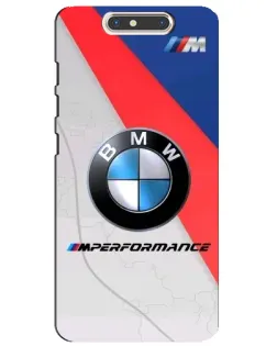 Чехол для ZTE Blade V8 с картинкой «BMW Performance стиль»