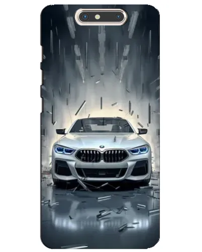 Чехол для ZTE Blade V8 с картинкой «BMW в свете фар»