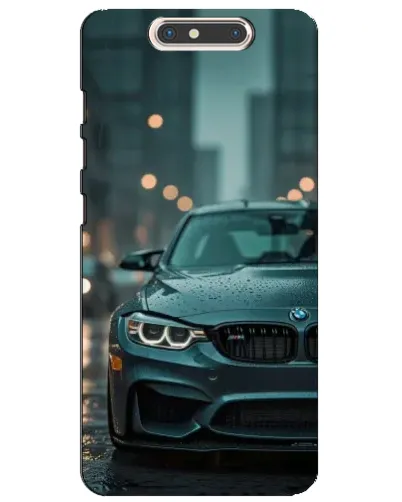 Чехол для ZTE Blade V8 с картинкой «BMW в огнях города»