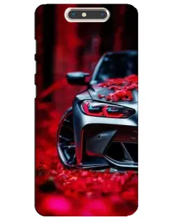 Чохол для ZTE Blade V8 з картинкою «Спортивна BMW та квіти» Чохол для ZTE Blade V8 з картинкою «Спортивна BMW та квіти»
