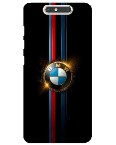 Чехол для ZTE Blade V8 с картинкой «BMW M-Power неон»