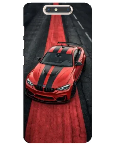Чехол для ZTE Blade V8 с картинкой «BMW на красной дорожке»