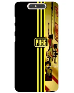 Чехол для ZTE Blade V8 с картинкой «PUBG — камуфляжный шлем»