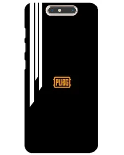 Чехол для ZTE Blade V8 с картинкой «PUBG — вертикальные линии»