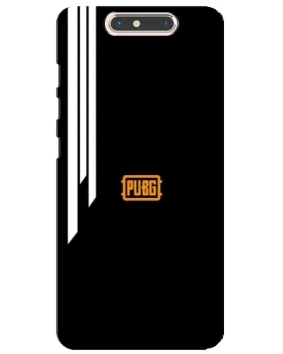 Чехол для ZTE Blade V8 с картинкой «PUBG — вертикальные линии»