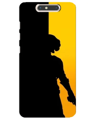 Чехол для ZTE Blade V8 с картинкой «Тень воина PUBG»