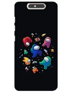 Чехол для ZTE Blade V8 с картинкой «Among Us космос» Чехол для ZTE Blade V8 с картинкой «Among Us космос»