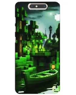 Чехол для ZTE Blade V8 с картинкой «Minecraft лесной пейзаж» Чехол для ZTE Blade V8 с картинкой «Minecraft лесной пейзаж»