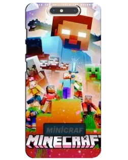Чехол для ZTE Blade V8 с картинкой «Minecraft герои игры» Чехол для ZTE Blade V8 с картинкой «Minecraft герои игры»