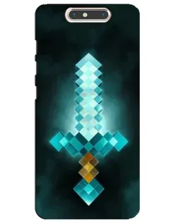 Чохол для ZTE Blade V8 з картинкою «Алмазний меч неон» Чохол для ZTE Blade V8 з картинкою «Алмазний меч неон»