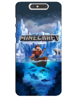Чохол для ZTE Blade V8 з картинкою «Minecraft льодянийсвіт» Чохол для ZTE Blade V8 з картинкою «Minecraft льодянийсвіт»
