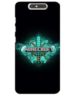 Чохол для ZTE Blade V8 з картинкою «Minecraft Diamond лого» Чохол для ZTE Blade V8 з картинкою «Minecraft Diamond лого»