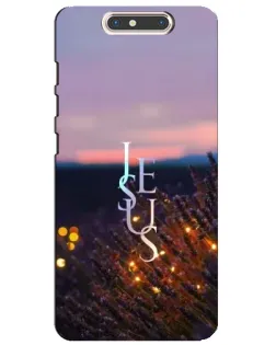 Чехол для ZTE Blade V8 с картинкой «Свет Божий ночью»