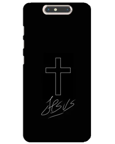 Чехол для ZTE Blade V8 с картинкой «Графический крест Jesus» Чехол для ZTE Blade V8 с картинкой «Графический крест Jesus»
