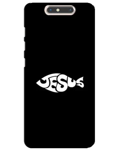 Чехол для ZTE Blade V8 с картинкой «Рыба Jesus» Чехол для ZTE Blade V8 с картинкой «Рыба Jesus»