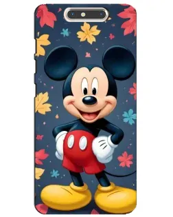 Чехол для ZTE Blade V8 с картинкой «Осенний Mickey Mouse»