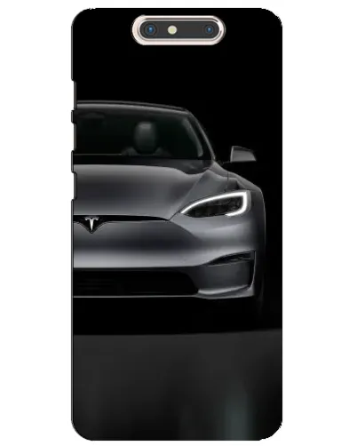 Чехол для ZTE Blade V8 с картинкой «Tesla Model S Look»
