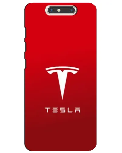 Чехол для ZTE Blade V8 с картинкой «Tesla Red Classic»