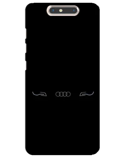 Чехол для ZTE Blade V8 с картинкой «Audi — световой подпись»