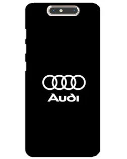 Чехол для ZTE Blade V8 с картинкой «Классическое лого Audi»
