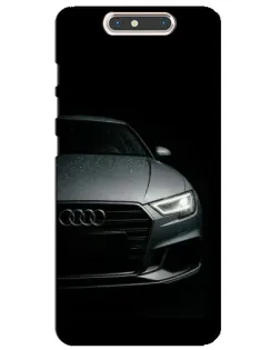 Чехол для ZTE Blade V8 с картинкой «Audi — детализация кузова»