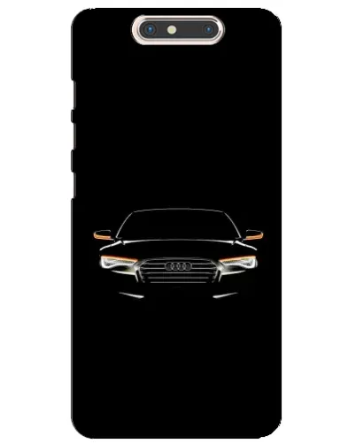 Чехол для ZTE Blade V8 с картинкой «Audi — ночной контур»