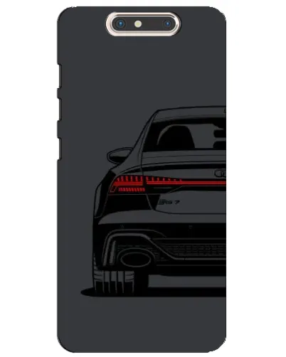 Чехол для ZTE Blade V8 с картинкой «Задняя часть Audi — арт»