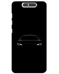 Чехол для ZTE Blade V8 с картинкой «Взгляд Audi в темноте»