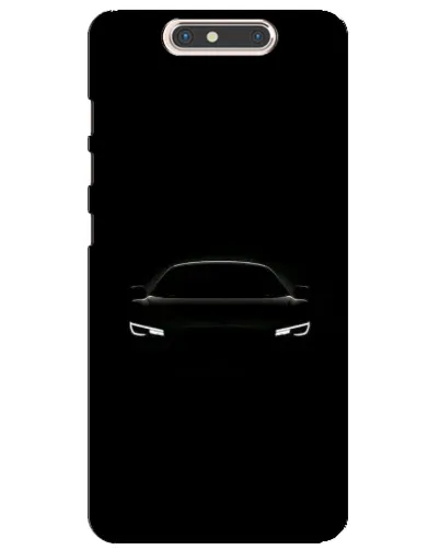 Чехол для ZTE Blade V8 с картинкой «Взгляд Audi в темноте»