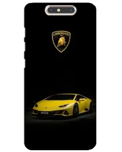 Чехол для ZTE Blade V8 с картинкой «Lamborghini желтый акцент» Чехол для ZTE Blade V8 с картинкой «Lamborghini желтый акцент»